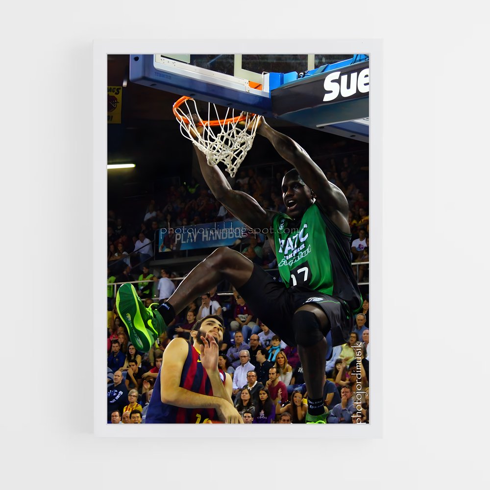 Poster Dunk de la Gloire – affiche Basketball (vue 3)
